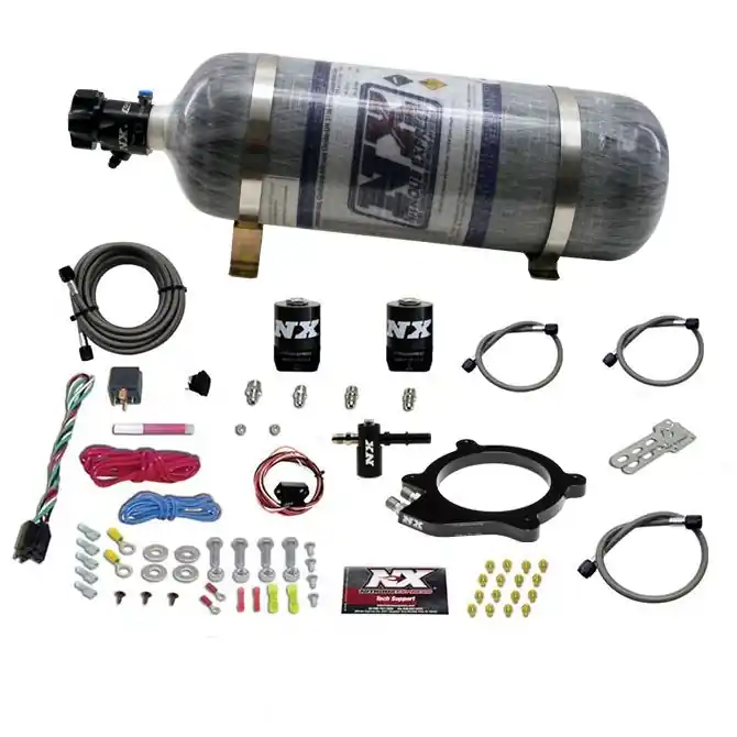 Promocja Nitrous Plate System LT4 Supercharged with 12Lb Carbon Bottle Chevrolet Corvette/Camaro/Cts-v 6.2L Nitrous Express NX 20961-12