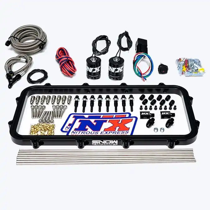 Direct Port Dry Holley High Ram Plate Nitrous System without Bottle Nitrous Express NX 20963-00 Dodaj do koszyka