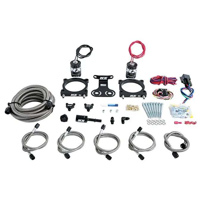 Obniżka ceny Dual Throttle Body Plate System without Bottle Ford Mustang 5.0L 2024+ Nitrous Express NX 20964-00