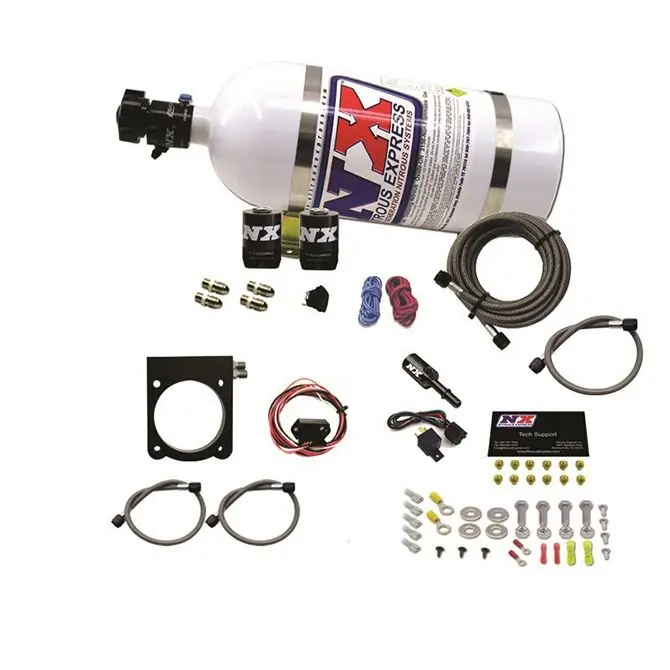 Tani Plate System with 10Lb Bottle (50-200Hp) Dodge V6 3.6L Nitrous Express NX 20971-10