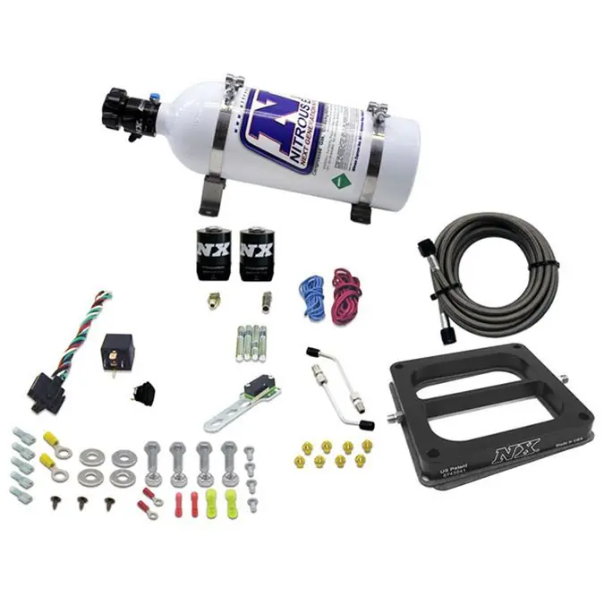 Wyprzedaż 4500 Conventional Plate System Alcohol Pro-Power 100-500Hp with 5Lb Bottle Nitrous Express NX 50075-05