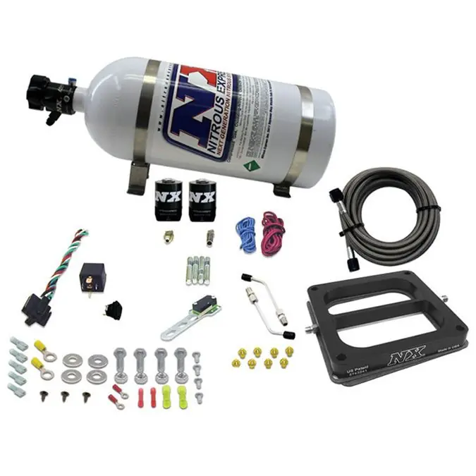 Sprawdź teraz 4500 Conventional Plate System Alcohol Pro-Power 100-500Hp with 10Lb Bottle Nitrous Express NX 50075-10