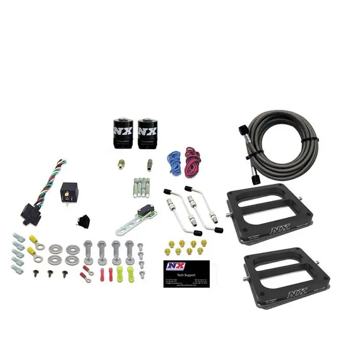 Dual 4500 Conventional Plate System Gasoline Pro-Power 100-500Hp without Bottle Nitrous Express NX 50270-00 Wybór klientów