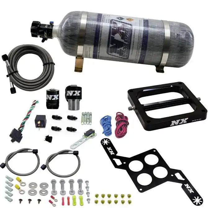 4500 RNC Conventiona Plate System 300-650Hp with 12Lb Carbon Bottle Nitrous Express NX 55070-12 Tani