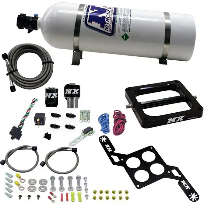 4500 RNC Conventiona Plate System 300-650Hp with 15Lb Bottle Nitrous Express NX 55070-15 Nowość