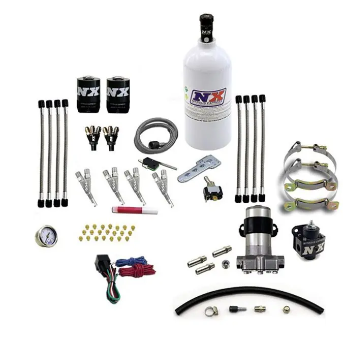 Zamów dziś Four Cylinder SSV System (Pro-Mod) with 2.5Lb Bottle Nitrous Express NX 60006SSVP