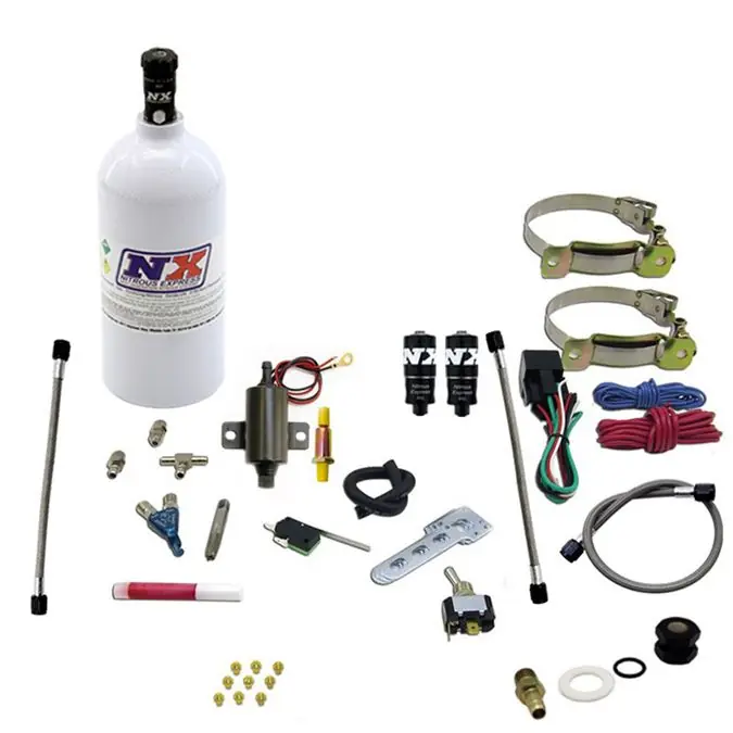 Kup teraz Two Cylinder Piranha System with Single Nozzle with 2.5Lb Bottle Nitrous Express NX 60022P