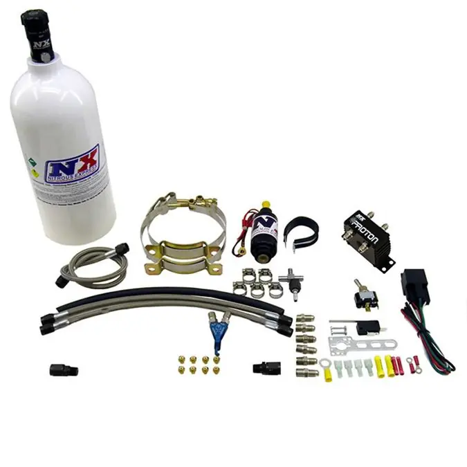 Nowość Single Cylinder Proton System with 1.0Lb Bottle Nitrous Express NX 61025-1.0P