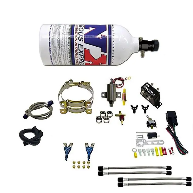 Nowość Two Cylinder Proton System with 2.5Lb Bottle Nitrous Express NX 61026-2.5P