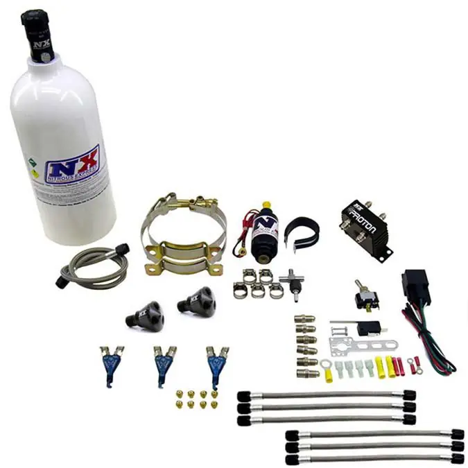 Darmowy zwrot Three Cylinder Proton System with 1.0Lb Bottle Nitrous Express NX 61027-1.0P