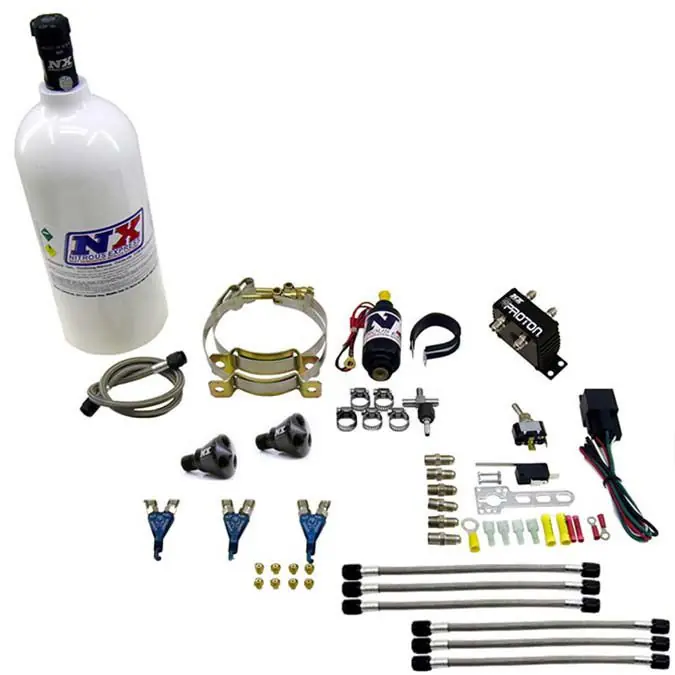 Three Cylinder Proton System with 2.5Lb Bottle Nitrous Express NX61027-2.5P Tylko dziś