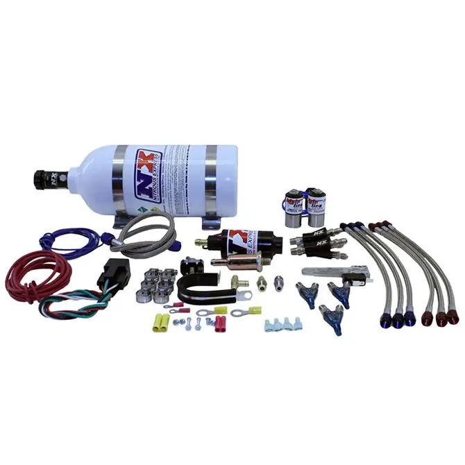 Three Cylinder Mainline System with 2.5Lb Bottle Nitrous Express NX 62027P Oferta