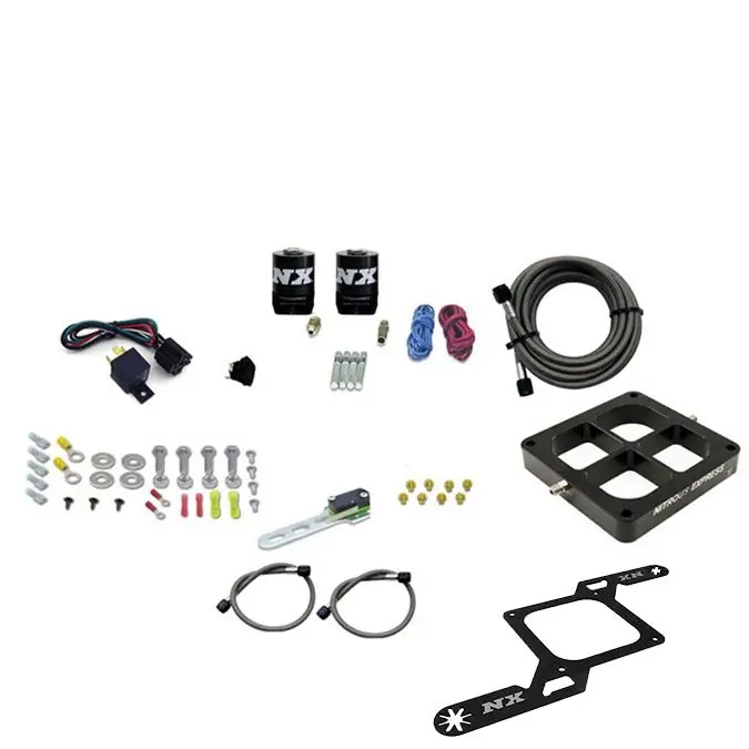 4500 Billet Crossbar Plate System Single Stage 50-300Hp without Bottle Nitrous Express NX 63070-00 Wybór klientów
