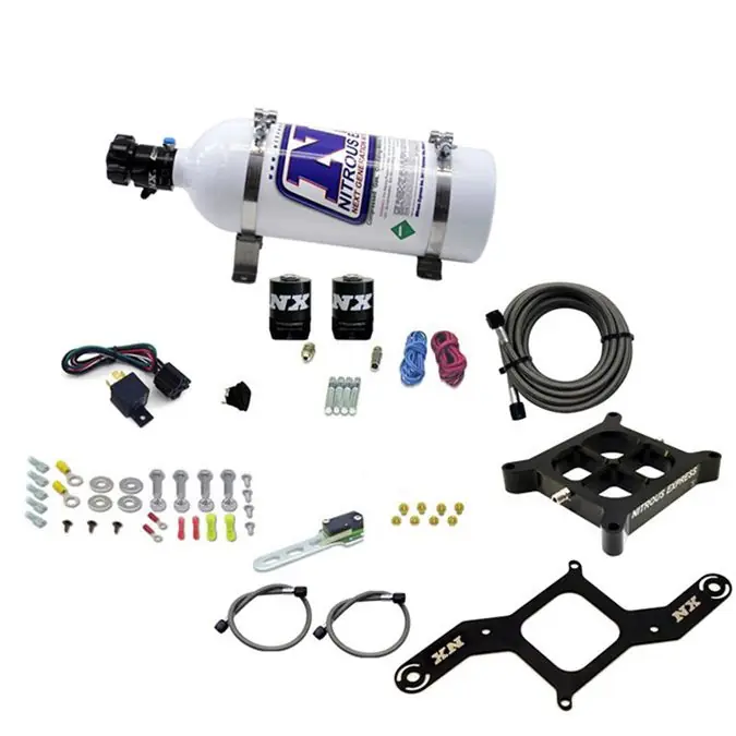 4150 Billet Crossbar Plate System Single Stage 100-500Hp with 5Lb Bottle Nitrous Express NX 66042-05 Ograniczona ilość