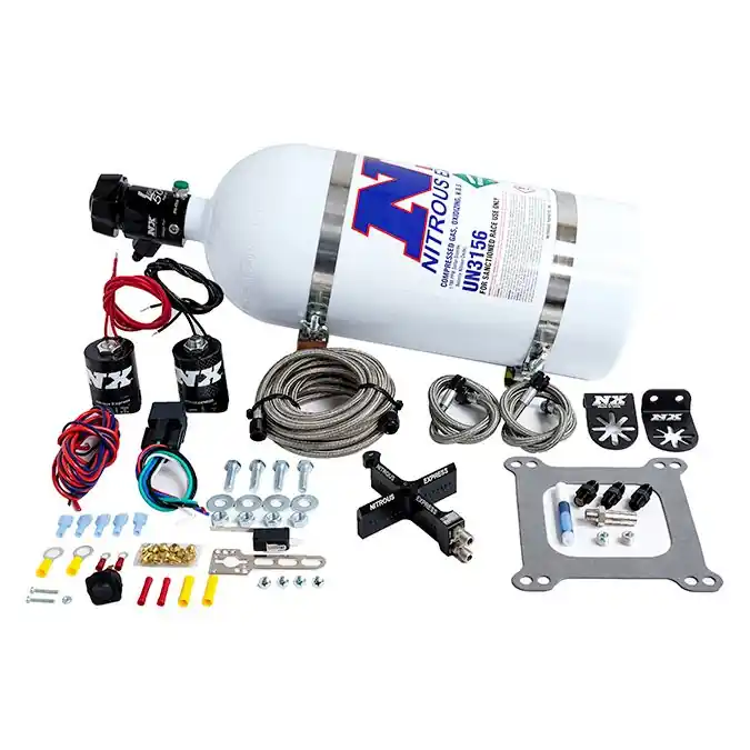 4150 Covert Crossbar Plate System Pro-Power 100-500Hp with 10Lb Bottle Nitrous Express NX 63541-10 Sprawdź teraz