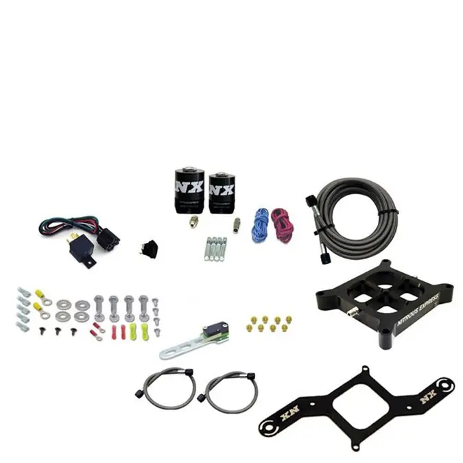 4150 Billet Crossbar Plate System Single Stage 250-750Hp without Bottle Nitrous Express NX 63840-00 Obniżka ceny