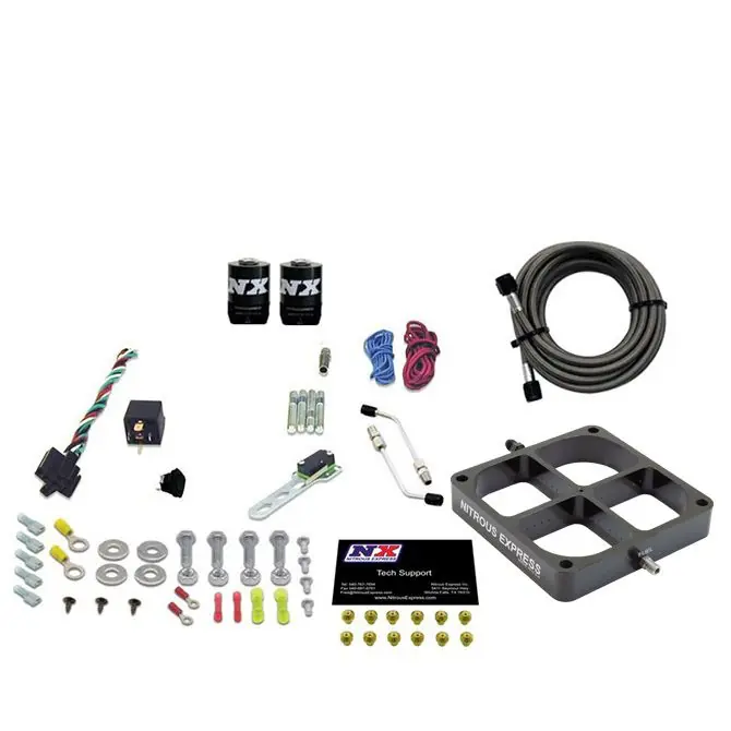8500 Billet Crossbar Plate System Single Stage 100-500Hp without Bottle Nitrous Express NX 63980-00 Wybór klientów