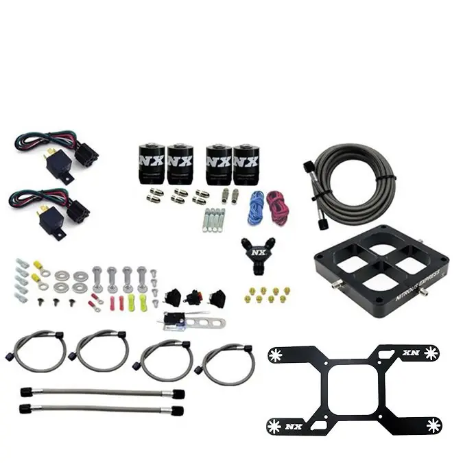 Oferta czasowa 4500 Billet Crossbar Plate System Dual Stage 100-1000Hp without Bottle Nitrous Express NX 66047-00