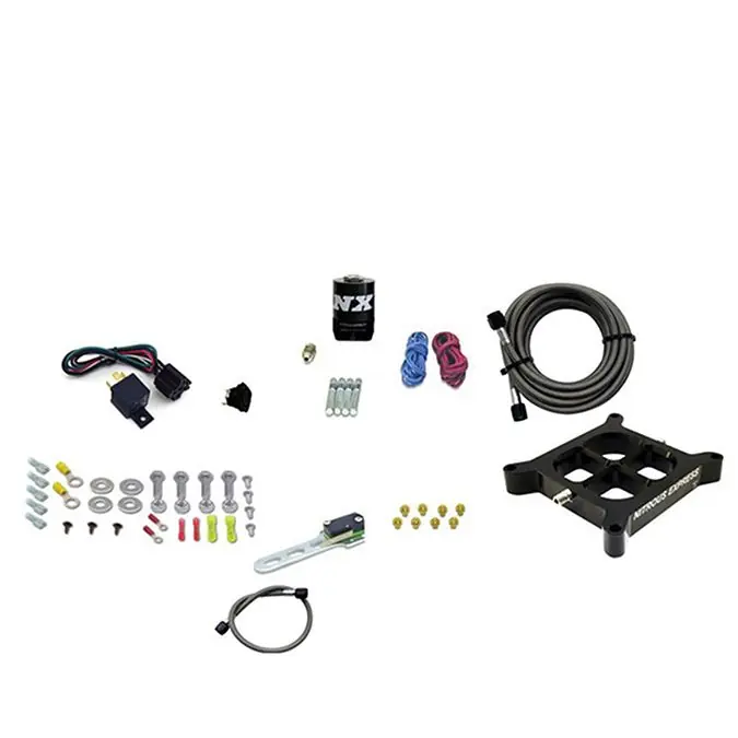 Billet Crossbar Plate System Dry Single Stage 100-500HP 4150 Flange without Bottle Nitrous Express NX 66142-00 Tylko do końca tygodnia
