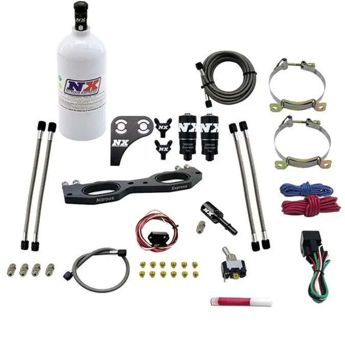 Niska cena Nitrous Plate System Polaris RZR 900 with 2.5Lb Bottle Nitrous Express NX 67001-2.5P