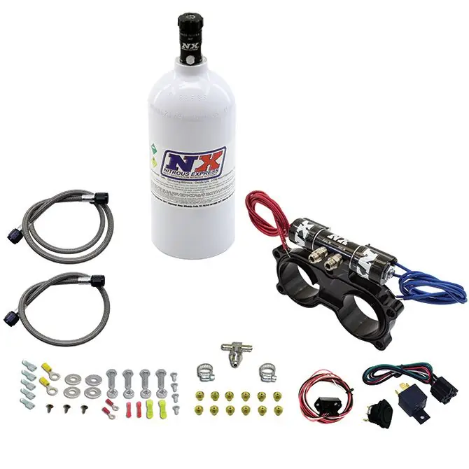 Zamów dziś Nitrous Plate System Honda Talon SXS with 2.5Lb Bottle Nitrous Express NX 67015-2.5P