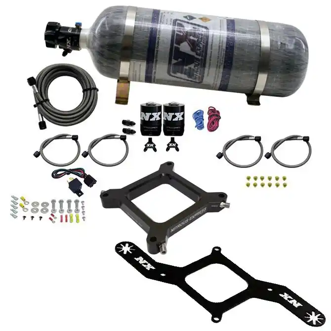 4150 Assassin Plate Gasoline Stage 6 50-300Hp with 12Lb Carbon Bottle Nitrous Express NX 67040-12 Zamów teraz