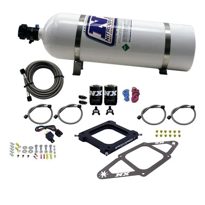 Ograniczona ilość 4500 Assassin Plate Gasoline Stage 6 50-300Hp with 15Lb Bottle Nitrous Express NX 67070-15