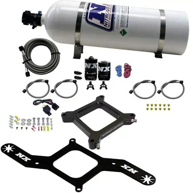 4150 Assassin Plate Gasoline RNC 250-750Hp with 15Lb Bottle Nitrous Express NX 67140-15 Nie przegap