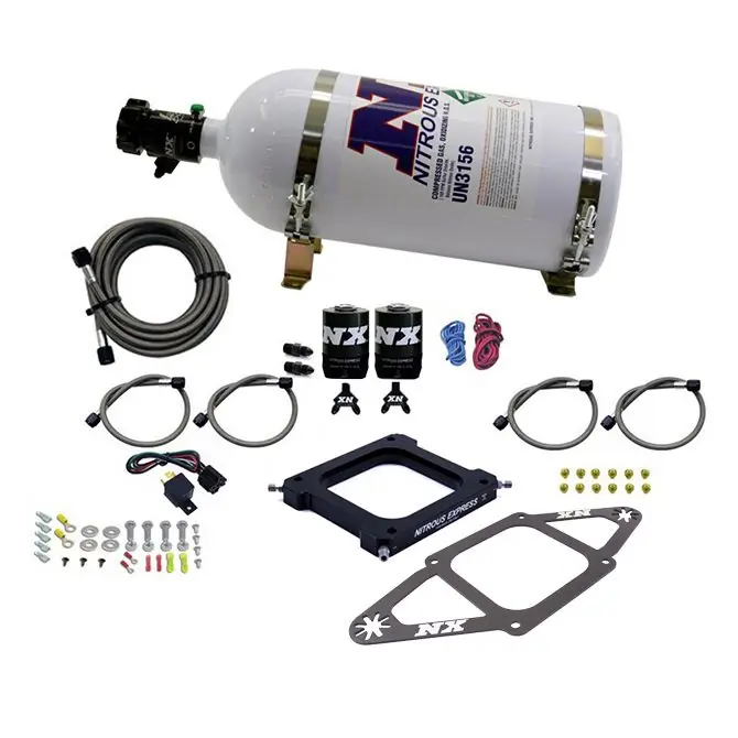 Darmowy zwrot 4500 Assassin Plate Alcohol Stage 6 100-300Hp with 10Lb Bottle Nitrous Express NX 67275-10