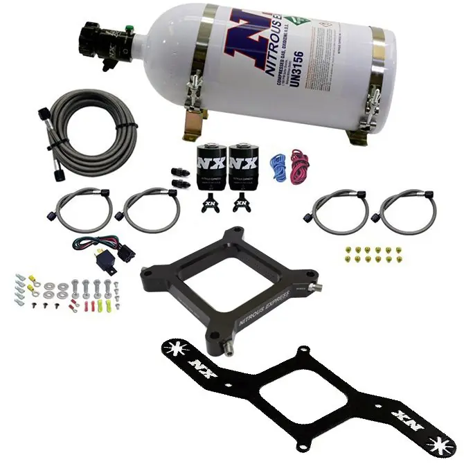 Hit cenowy 4150 Assassin Plate Gasoline Pro-Power 100-500Hp with 5Lb Bottle Nitrous Express NX 67540-05