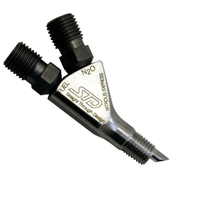 S.T.D Straight Thru Design Nozzle with Fittings 1/16 NPT Nozzle Nitrous Express NX 80018 Wyjątkowa oferta