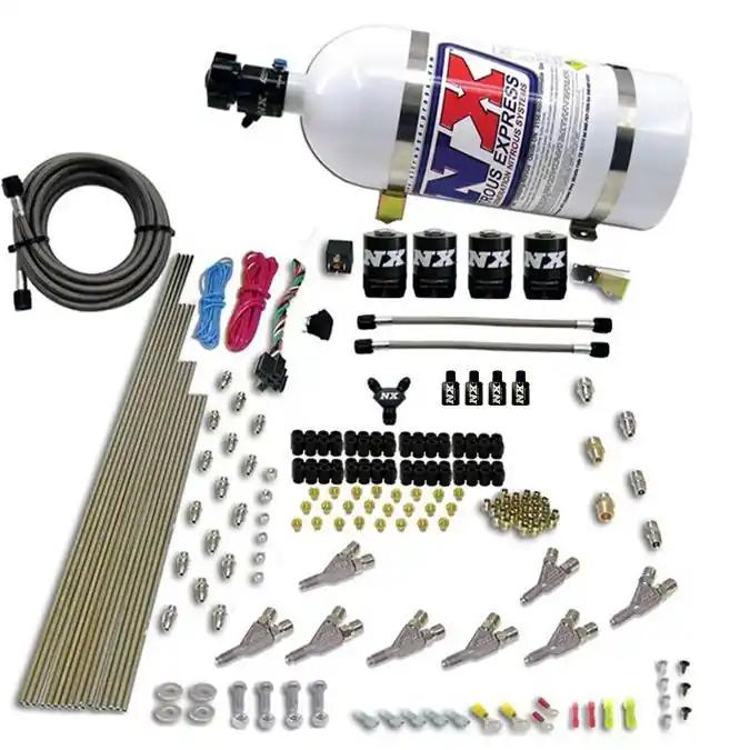 8-Cyl S.T.D (Annual Nozzle) Direct Port EFI Applications 10LB Nitrous Express NX 80018EFI-10 Niska cena