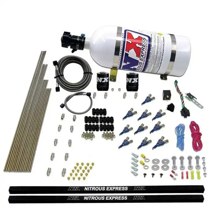 Zestaw Nitro Nitrous Express NX 81000EFI-10 Piranha Direct Port 10-Cyl Hit sprzedaży