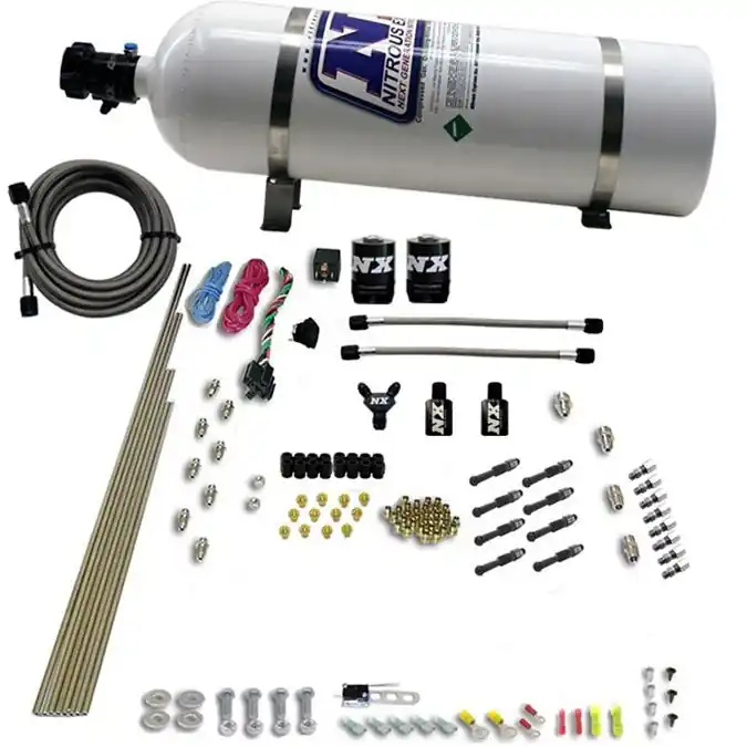 8-Cyl Dry Direct Port Nitrous System 15LB Nitrous Express NX 93006-15 Kup online