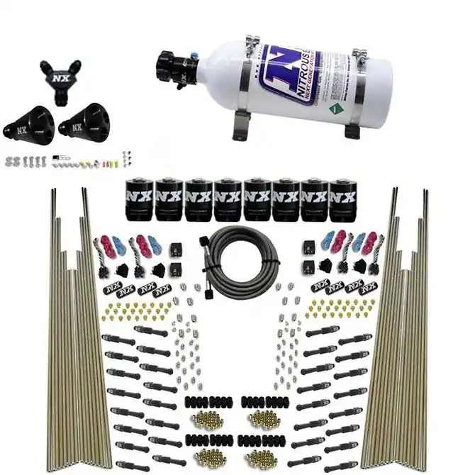 Dostępne od ręki Four Stage 8-Cyl Dry Direct Port Nitrous System 5LB Nitrous Express NX 93306-05