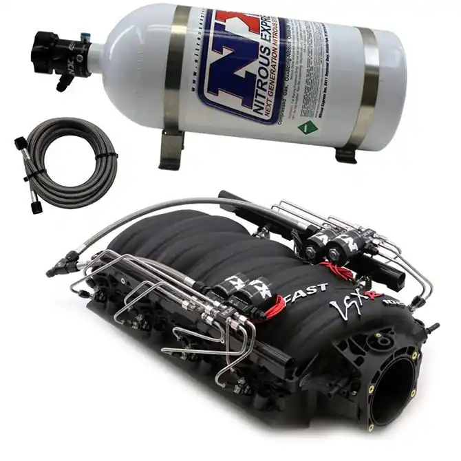 Ograniczona ilość Fast 102 Manifold LS3 / L92 Heads with NX Shark Direct Port Nitrous Express NX INTAKE011