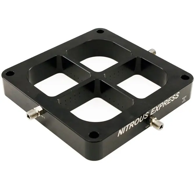 Ograniczona ilość Dual Entry Billet Crossbar Plate Only 4500 Flange Nitrous Express NX NP618