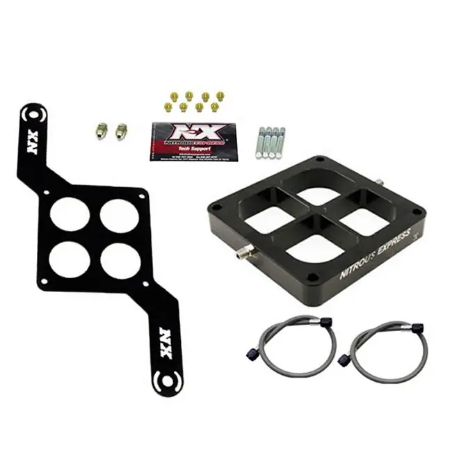Do wyczerpania zapasów Single Entry Pro Power Crossbar Plate Convesion 4500 Flange 50-300Hp Nitrous Express NX NX613