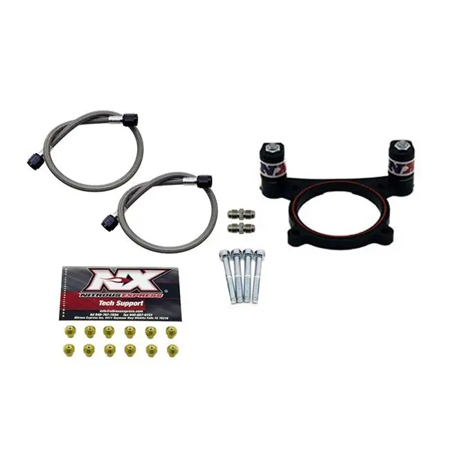 5.0L Coyote and 7.3L Godzilla Plate Conversion with Integrated Solenoids Nitrous Express NX NX948 Darmowy zwrot
