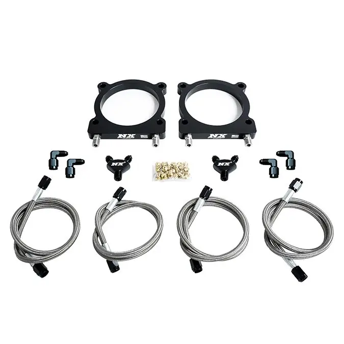 Do wyczerpania zapasów Dual Throttle Body Plate Conversion Ford Mustang 5.0L 2024+ Nitrous Express NX NX964