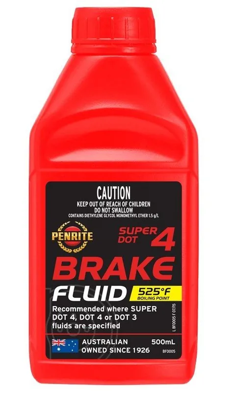 Płyn hamulcowy Penrite Super DOT 4 Brake Fluid 0,5L Bezpieczne zakupy