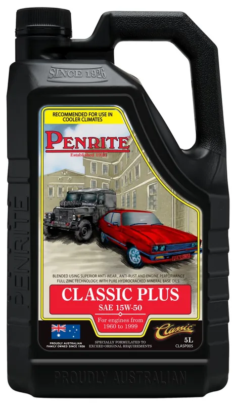 Olej silnikowy Penrite Classic Plus 15W-50 Mineral 5L Zamów teraz
