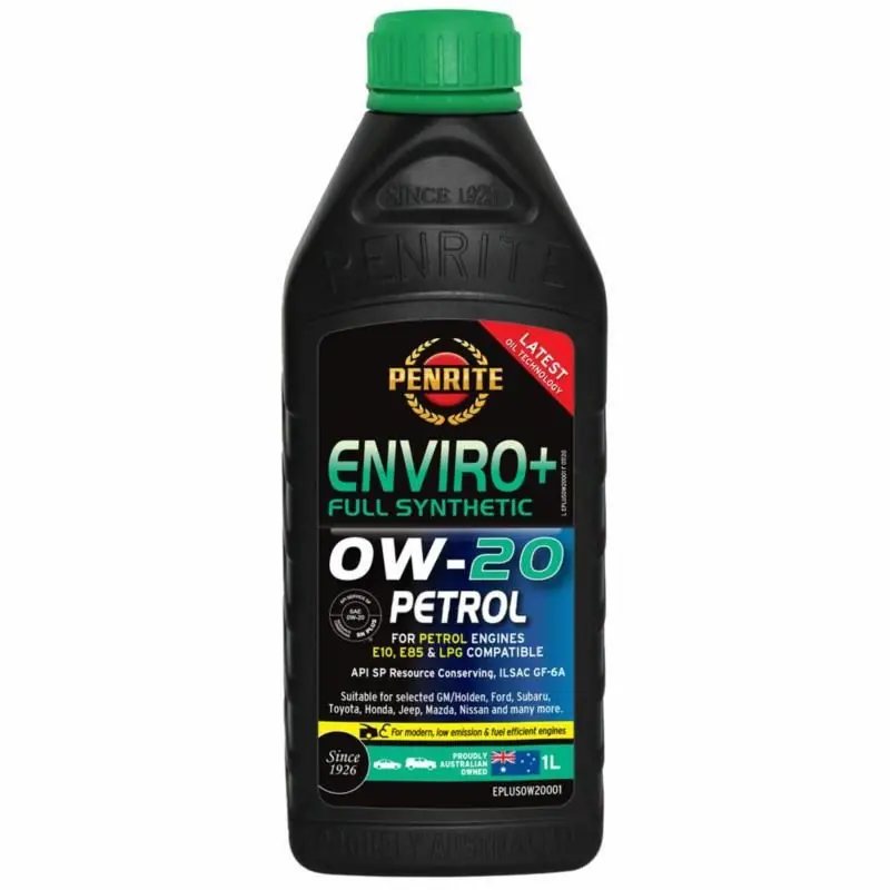 Olej silnikowy Penrite Enviro + 0W-20 Full Synthetic 1L Szybka dostawa