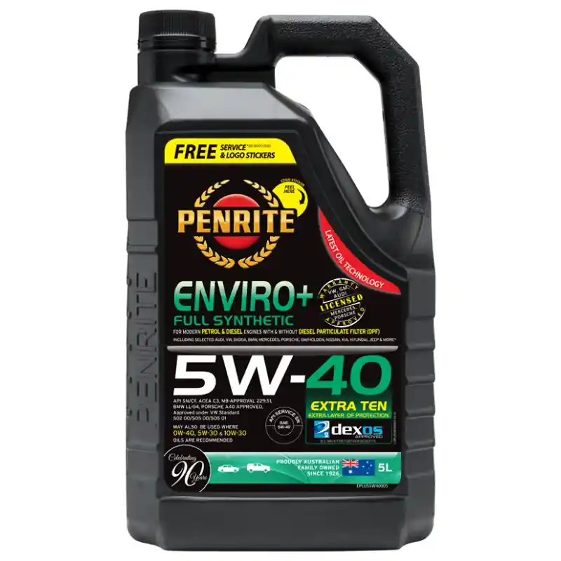 Olej silnikowy Penrite Enviro + 10W-40 Full Synthetic 5L Wysoka jakość