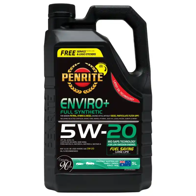 Olej silnikowy Penrite Enviro + 5W-20 Full Synthetic 5L Dostępne od ręki