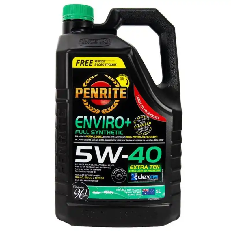 Olej silnikowy Penrite Enviro + 5W-40 Full Synthetic 5L Darmowy zwrot