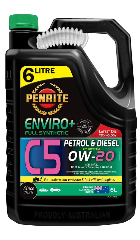 Olej silnikowy Penrite Enviro + C5 0W-20 Full Synthetic 6L Kup online
