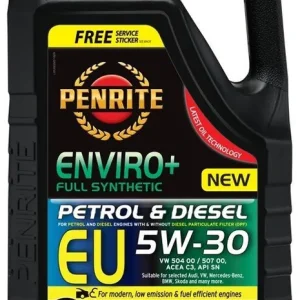 Olej silnikowe Penrite Enviro + EU 5W-30 Full Synthetic 5L Kup online