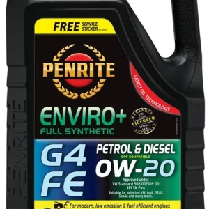 Olej silnikowy Penrite Enviro + G4 FE 0W-20 Full Synthetic 5L Hit sprzedaży