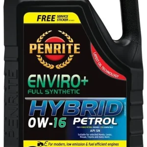 Szybka wysyłka Olej silnikowy Penrite Enviro + HYBRID 0W16 Full Synthetic 5L